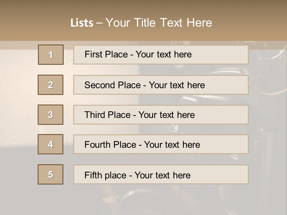Entertainment Super  Beam PowerPoint Template