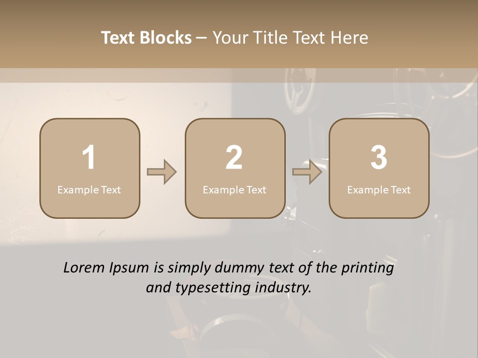Entertainment Super  Beam PowerPoint Template