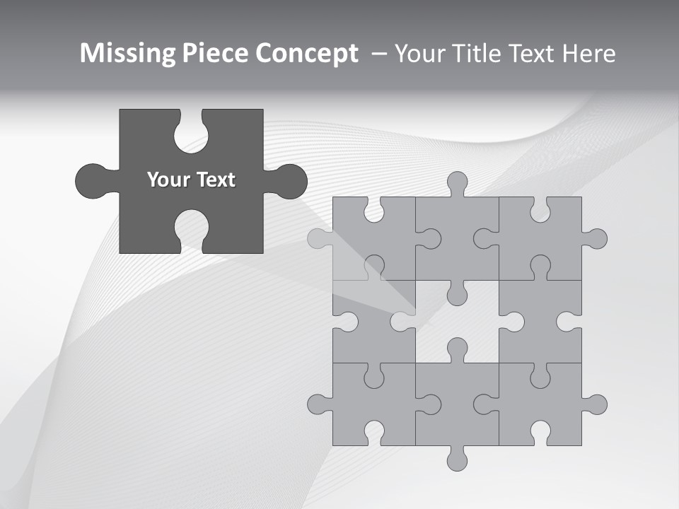 Paper Curl Graphic PowerPoint Template