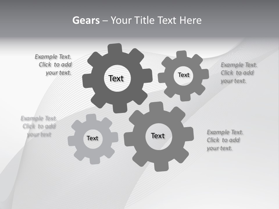 Paper Curl Graphic PowerPoint Template
