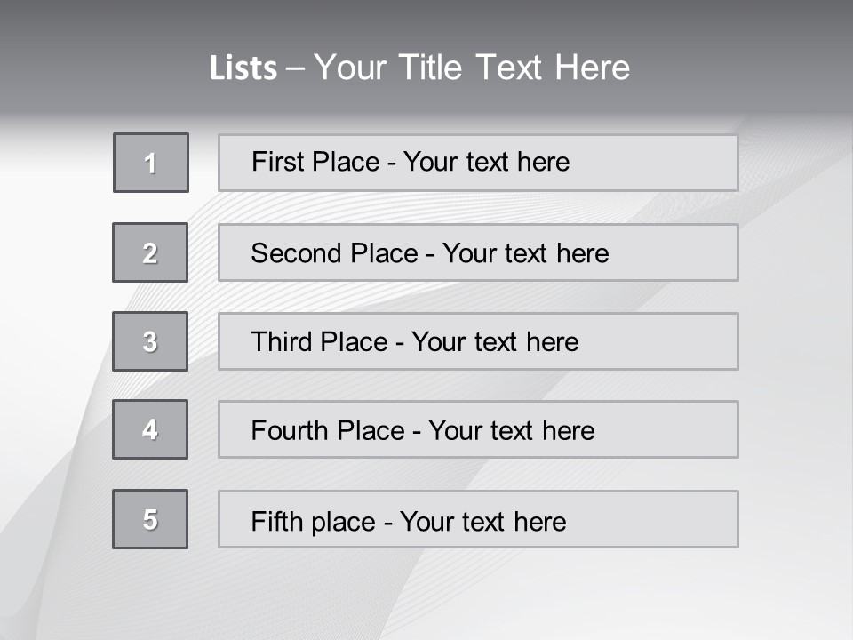 Paper Curl Graphic PowerPoint Template