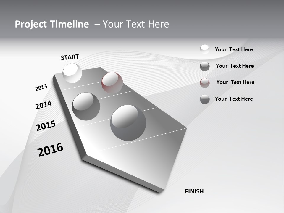 Paper Curl Graphic PowerPoint Template