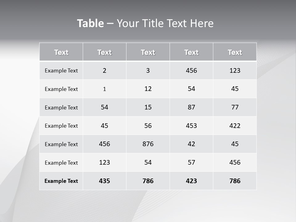 Paper Curl Graphic PowerPoint Template