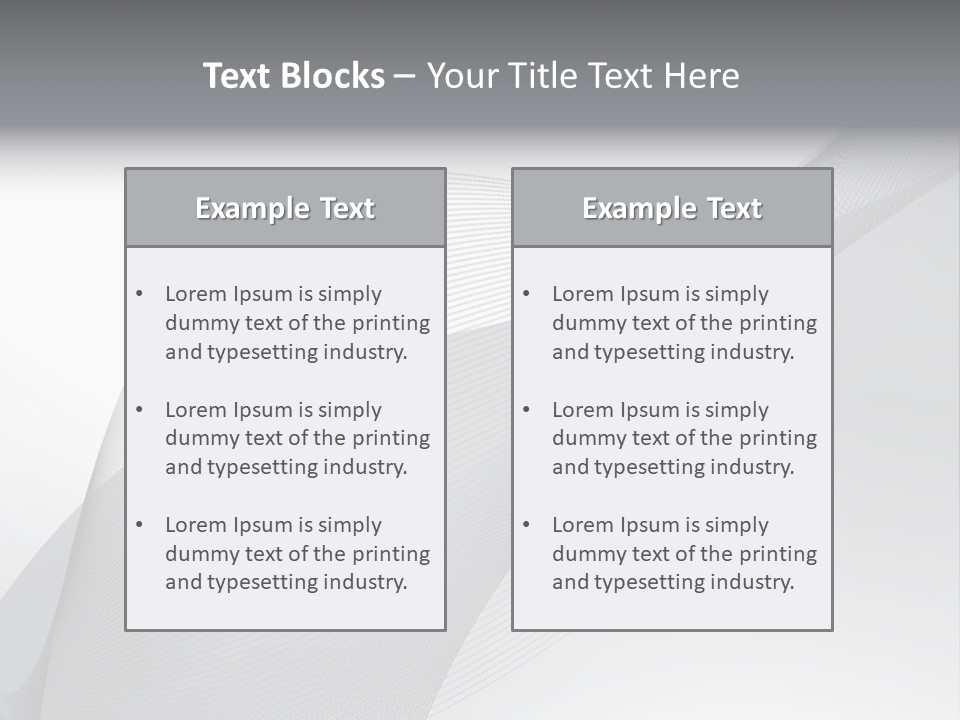 Paper Curl Graphic PowerPoint Template