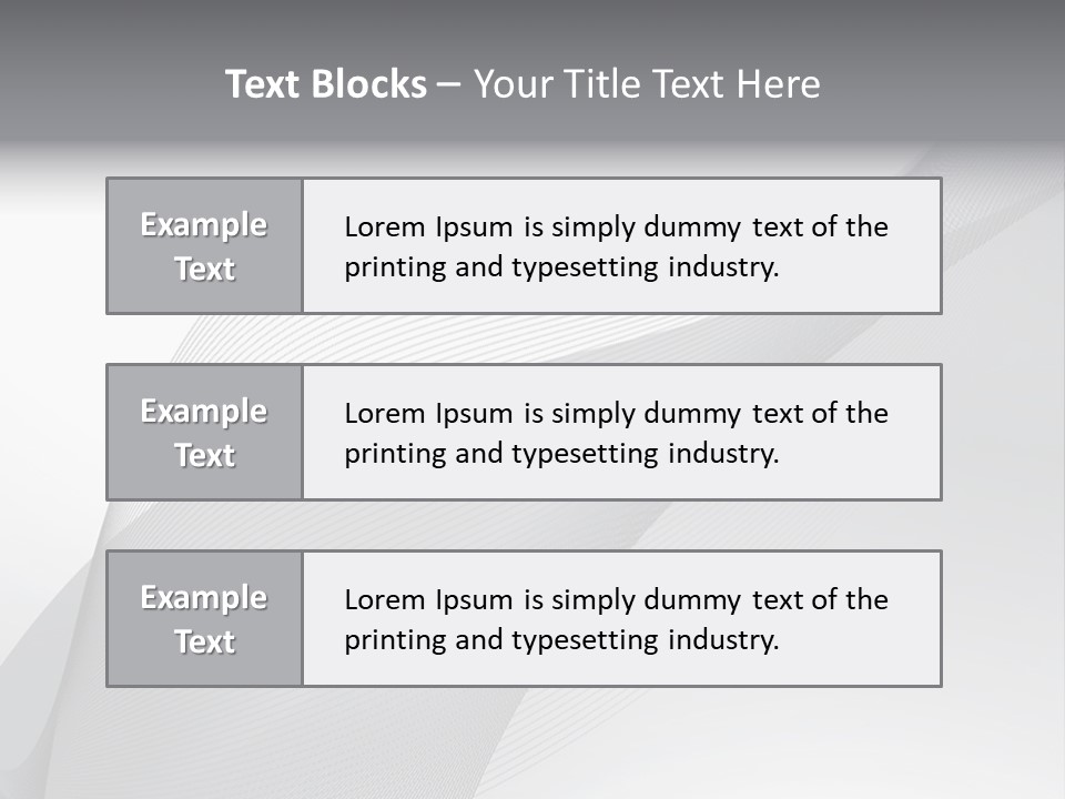 Paper Curl Graphic PowerPoint Template