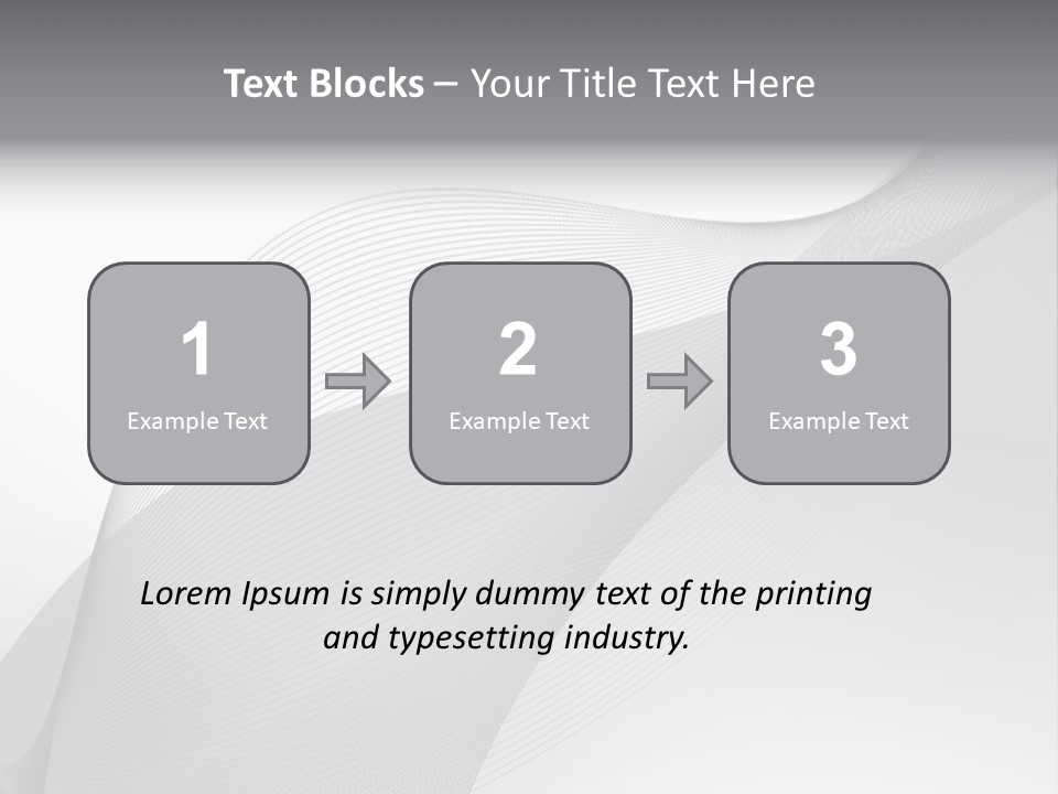 Paper Curl Graphic PowerPoint Template
