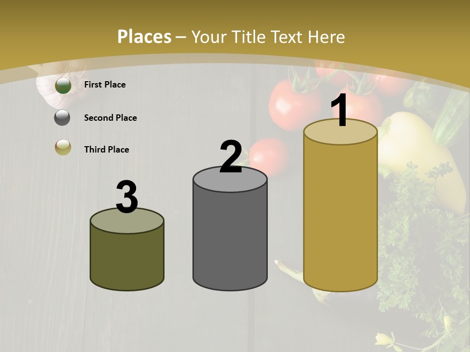 Farm Salad Background PowerPoint Template