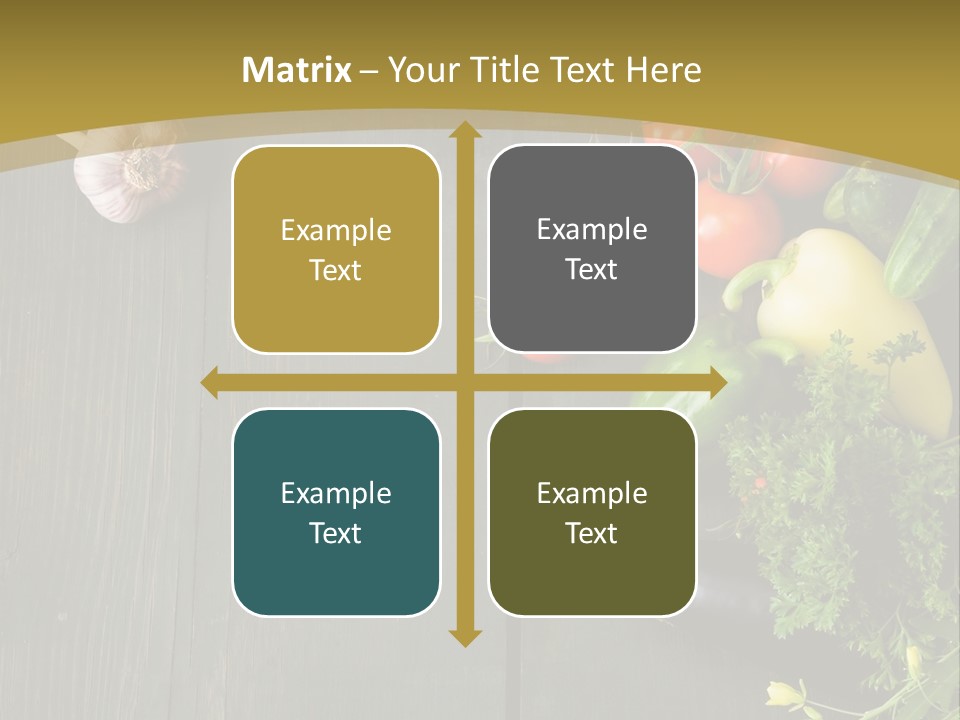 Farm Salad Background PowerPoint Template