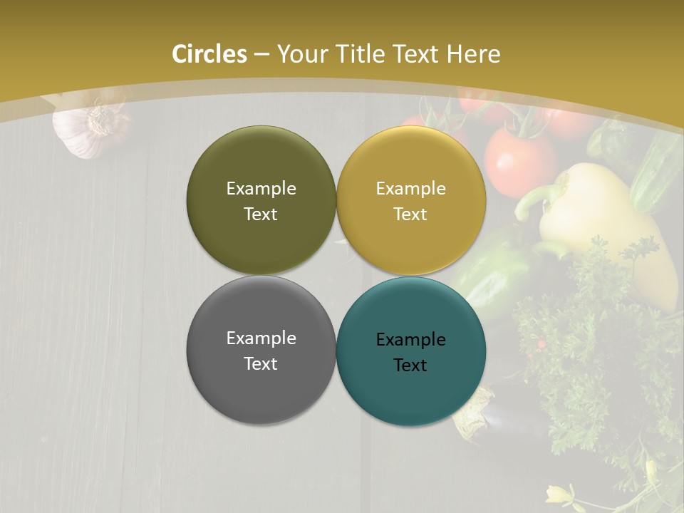 Farm Salad Background PowerPoint Template