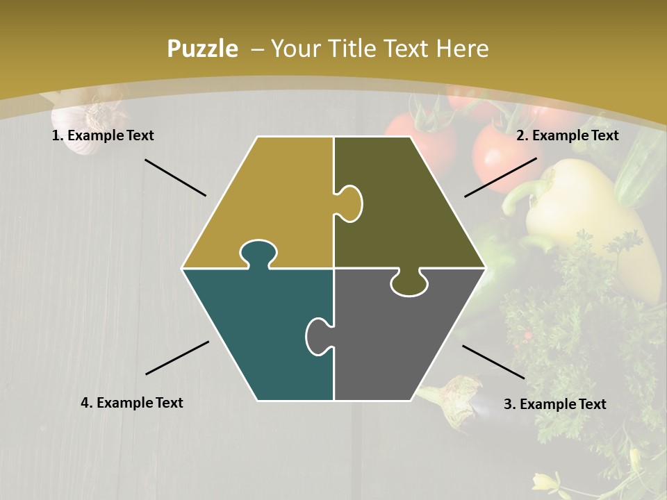 Farm Salad Background PowerPoint Template