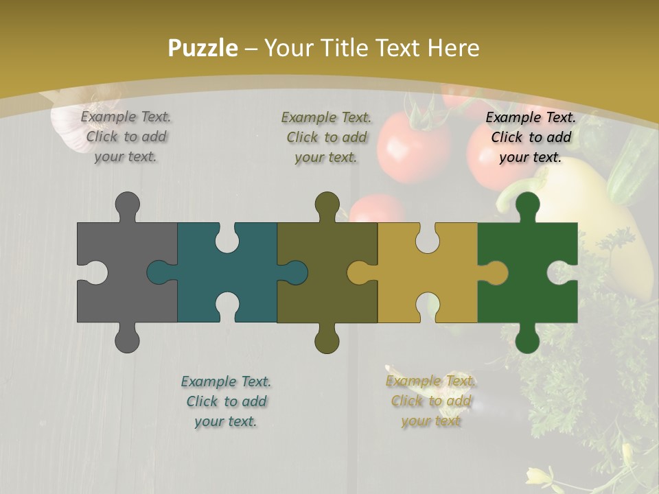 Farm Salad Background PowerPoint Template