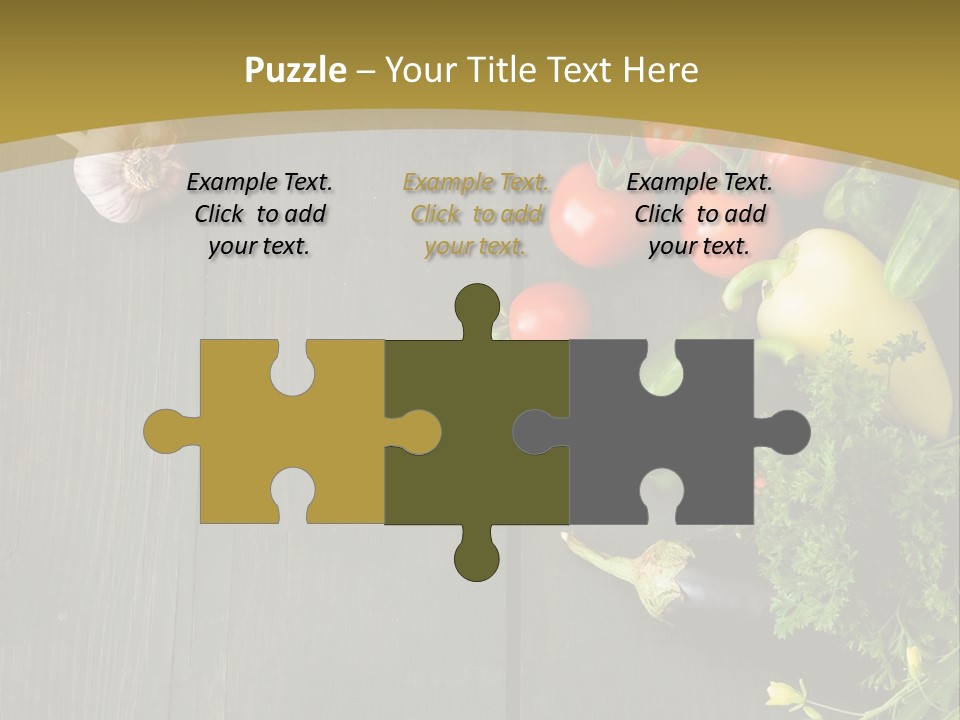 Farm Salad Background PowerPoint Template