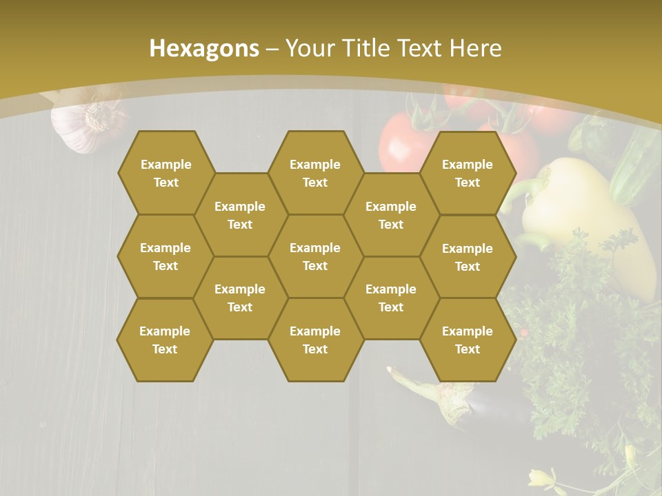 Farm Salad Background PowerPoint Template