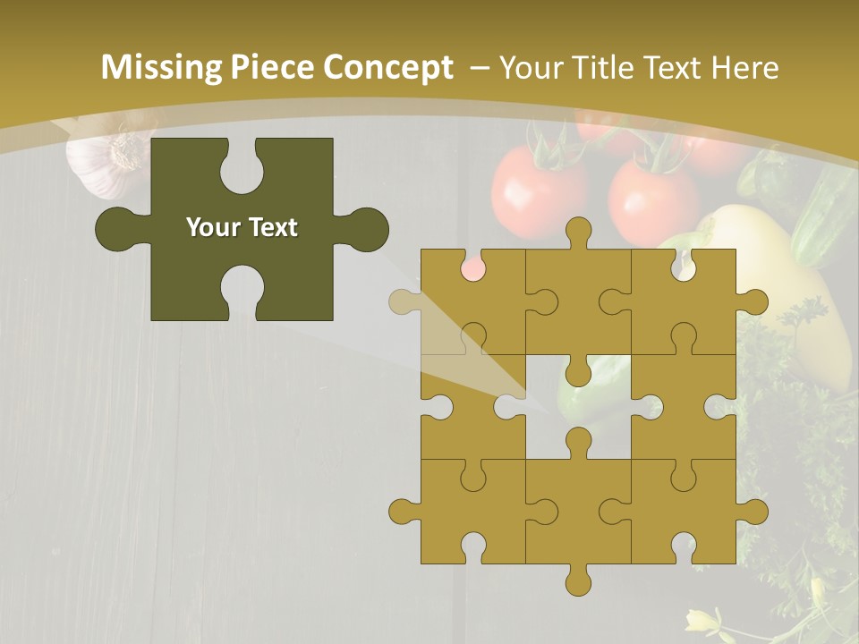 Farm Salad Background PowerPoint Template