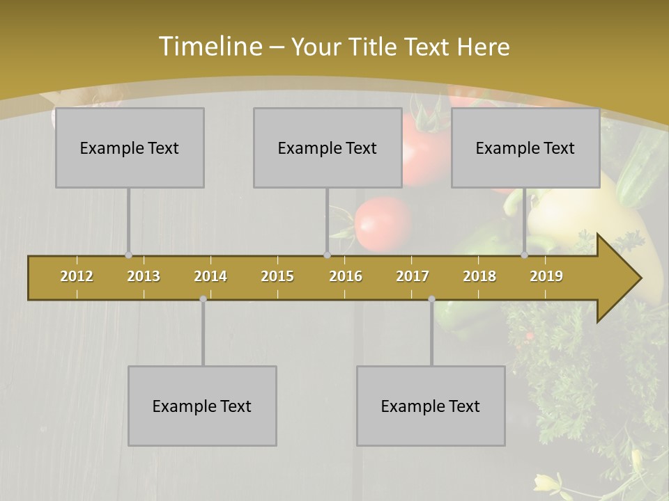 Farm Salad Background PowerPoint Template