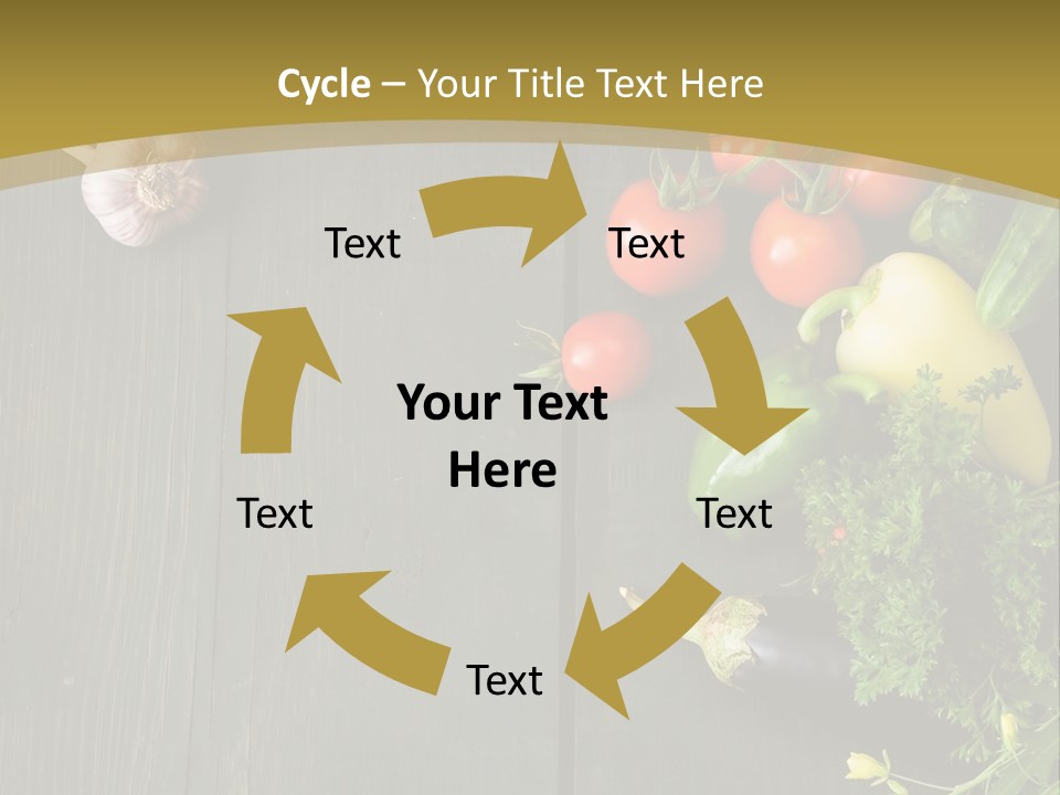 Farm Salad Background PowerPoint Template