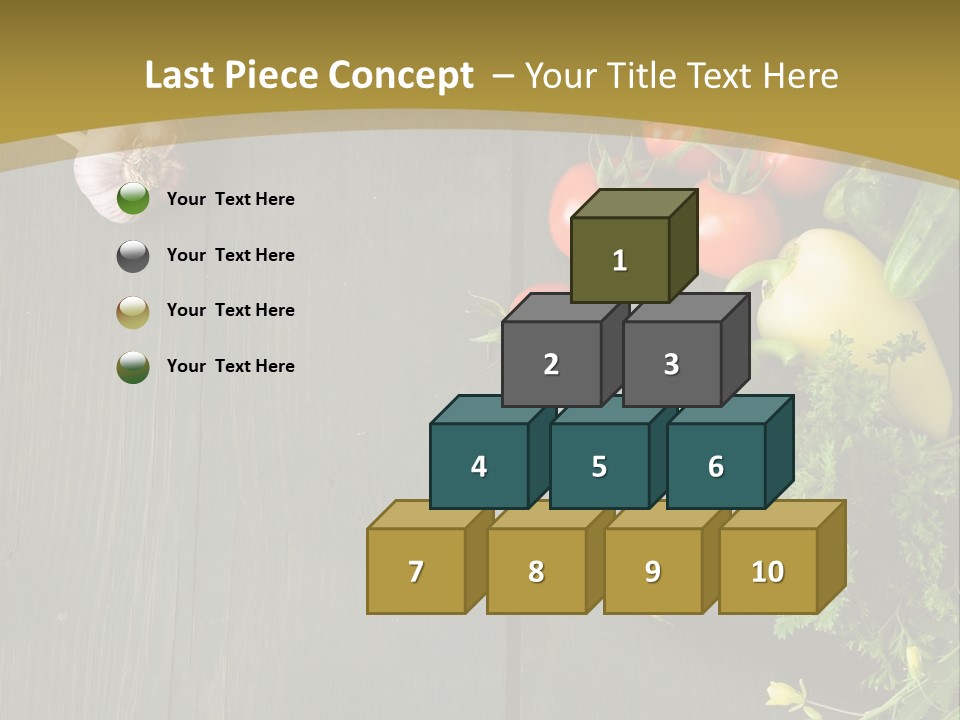 Farm Salad Background PowerPoint Template