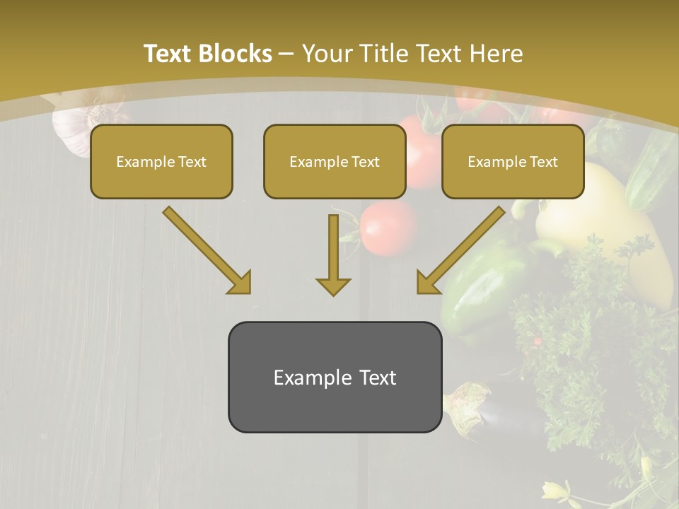 Farm Salad Background PowerPoint Template