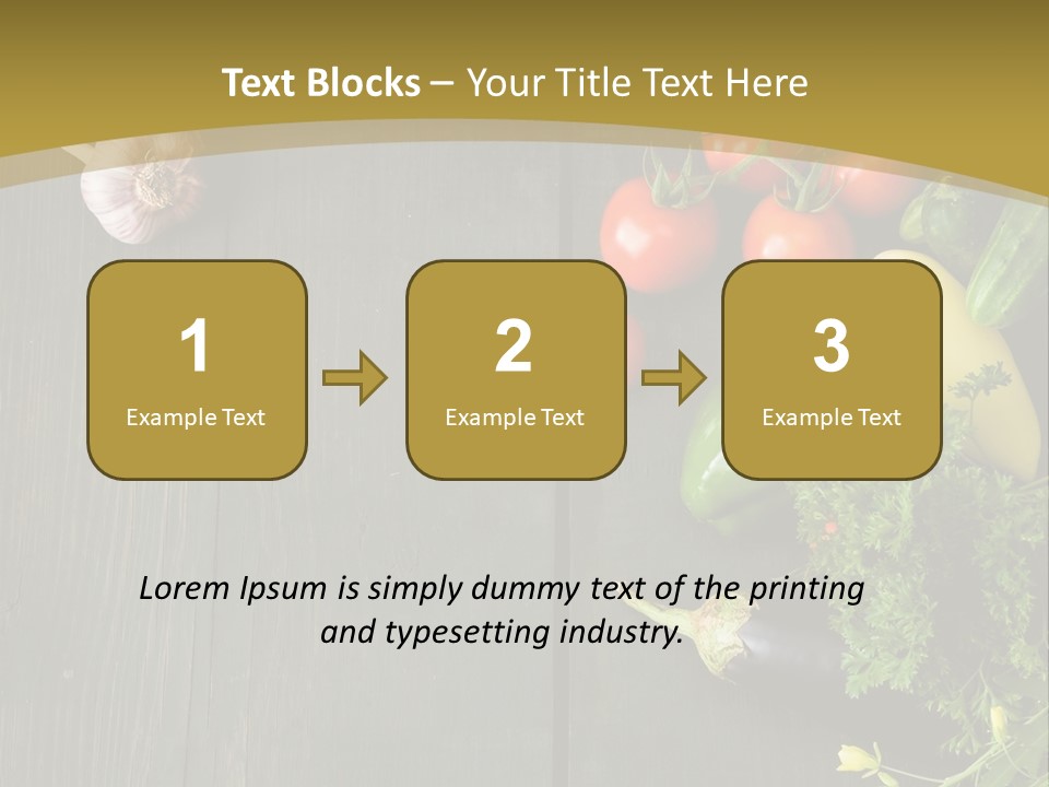 Farm Salad Background PowerPoint Template