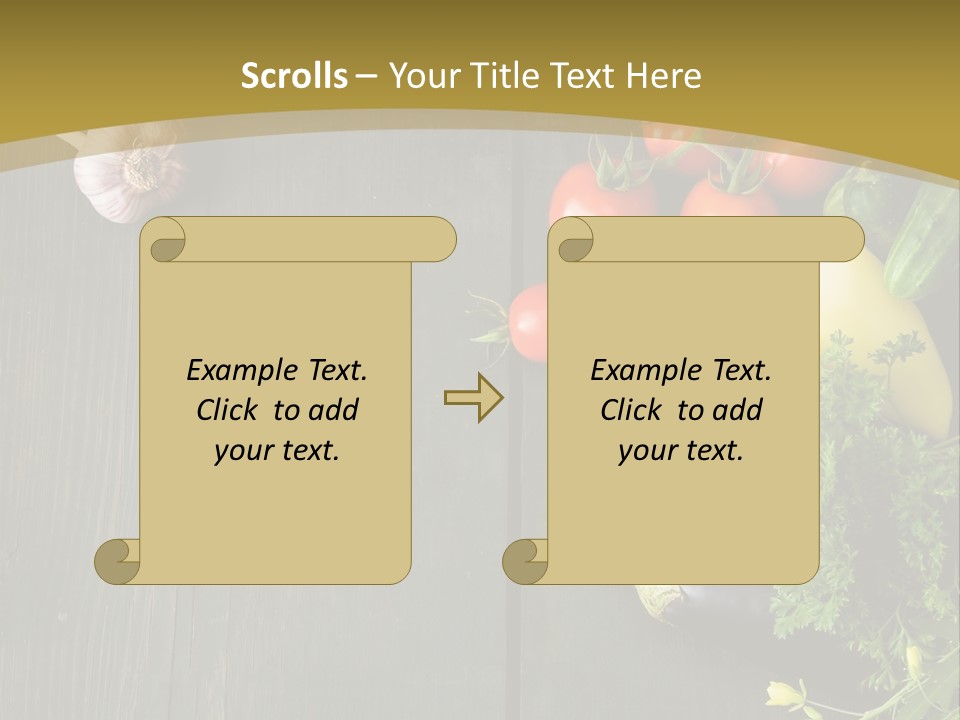 Farm Salad Background PowerPoint Template