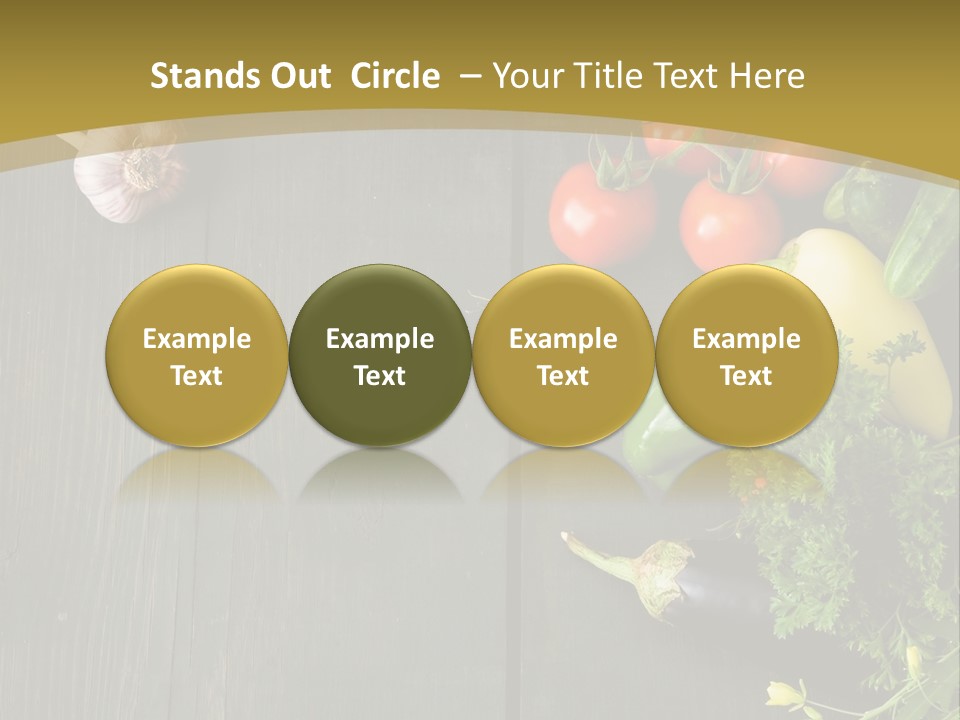 Farm Salad Background PowerPoint Template