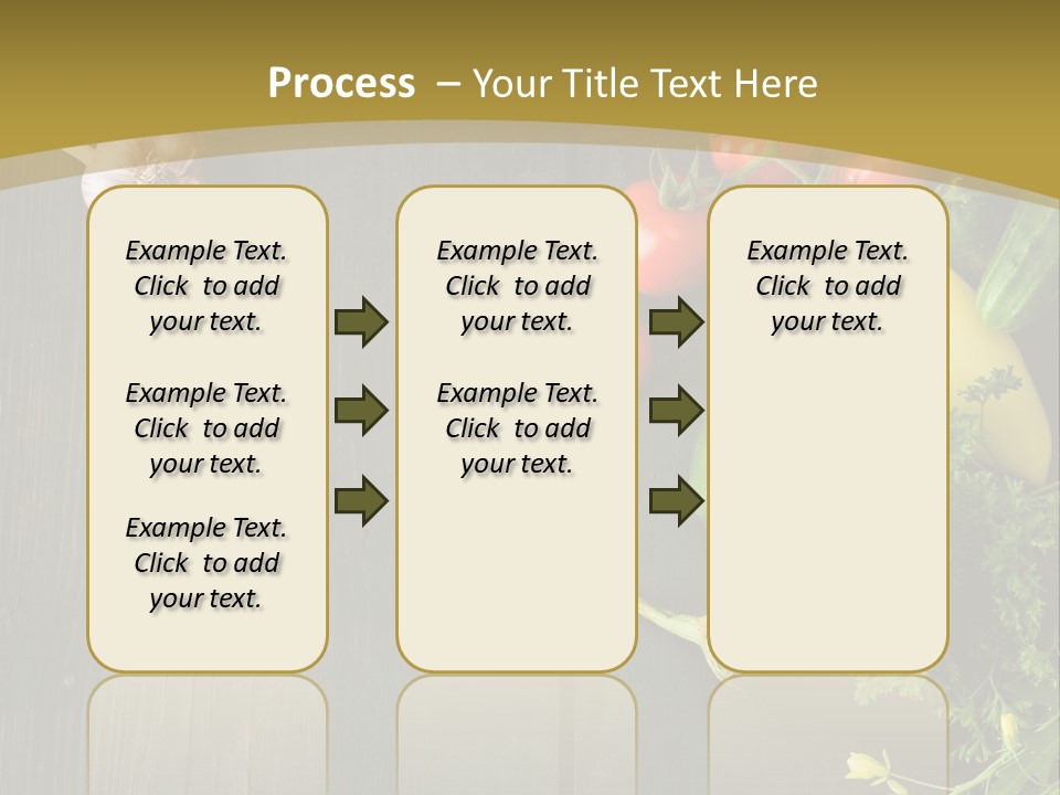Farm Salad Background PowerPoint Template
