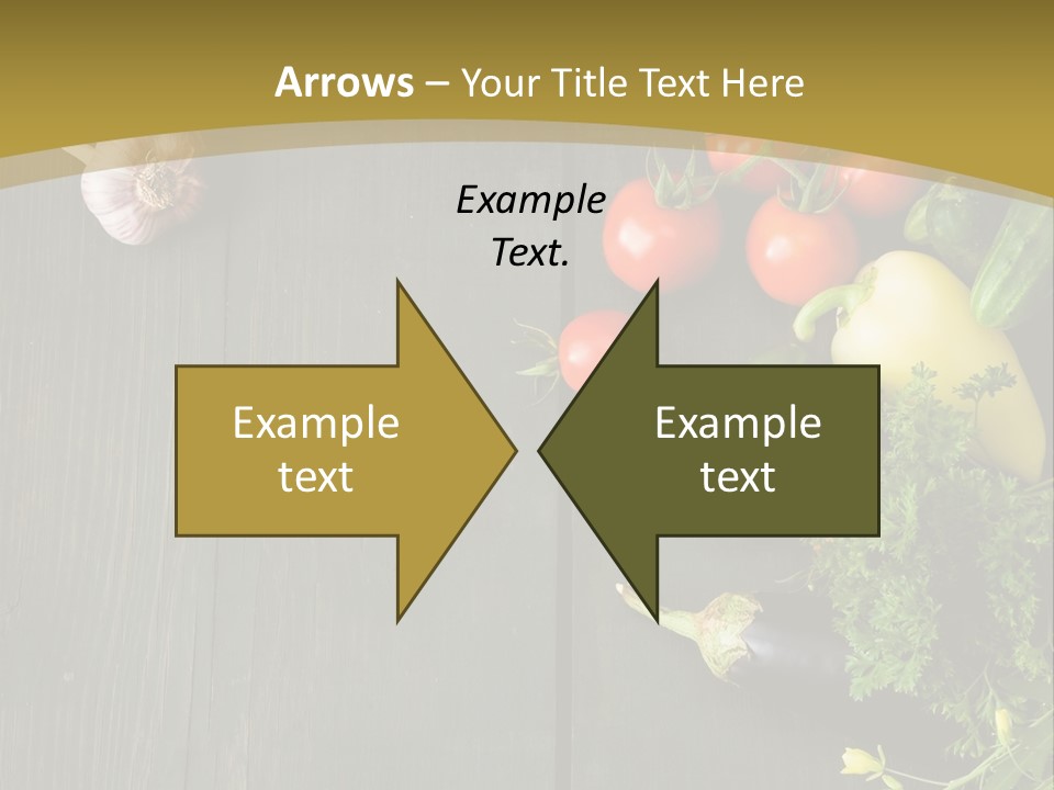 Farm Salad Background PowerPoint Template