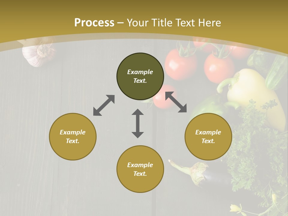 Farm Salad Background PowerPoint Template