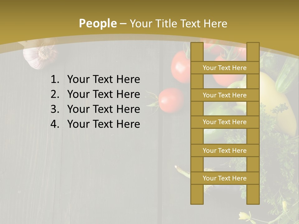 Farm Salad Background PowerPoint Template