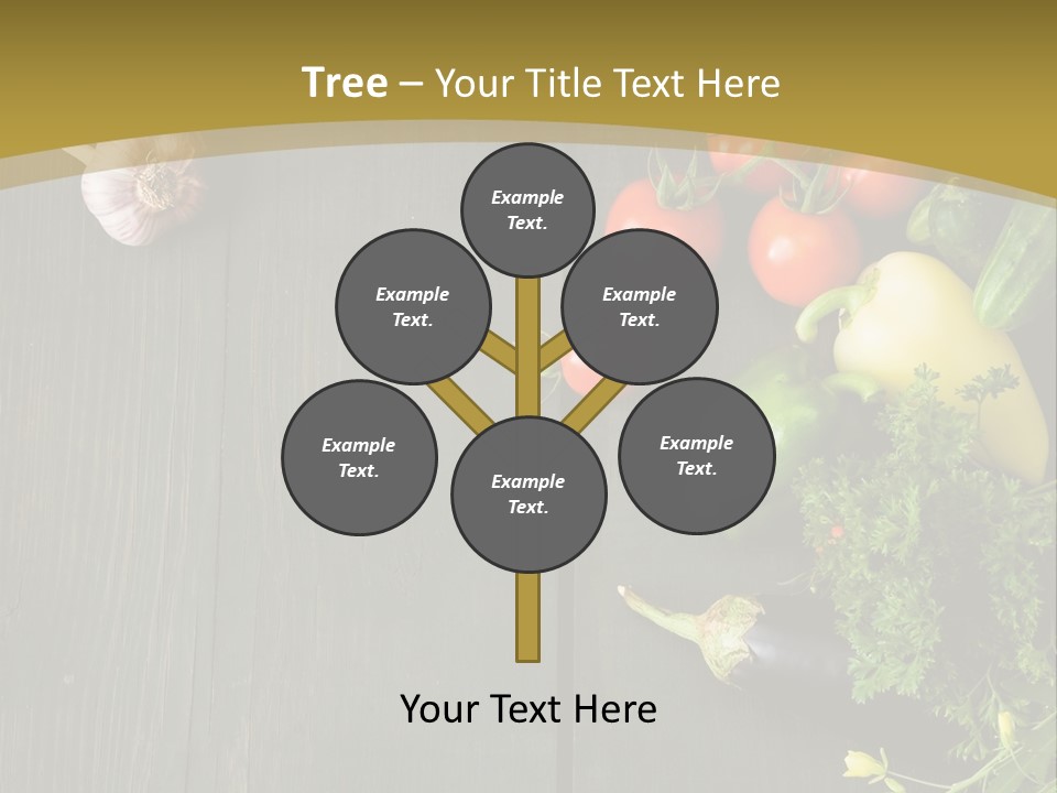 Farm Salad Background PowerPoint Template