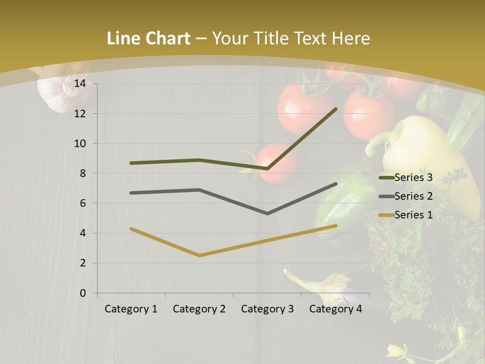 Farm Salad Background PowerPoint Template