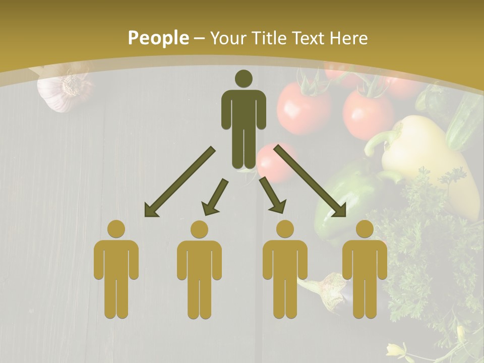 Farm Salad Background PowerPoint Template