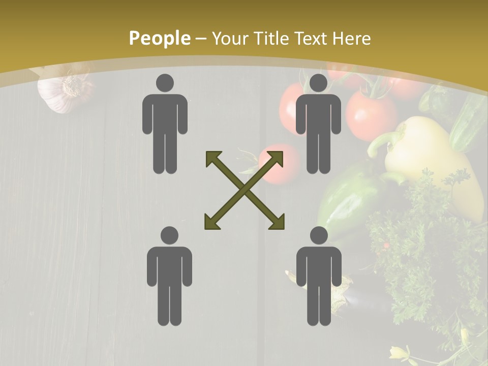 Farm Salad Background PowerPoint Template