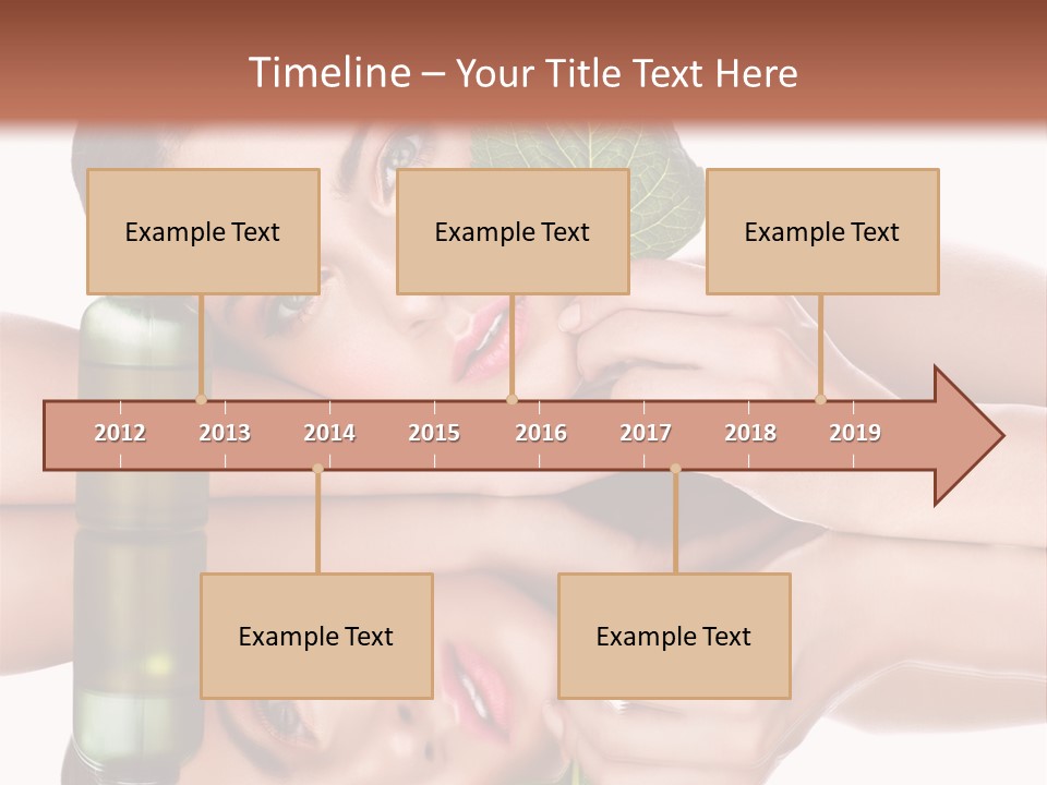 Care Natural Woman PowerPoint Template