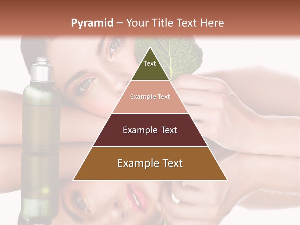 Care Natural Woman PowerPoint Template