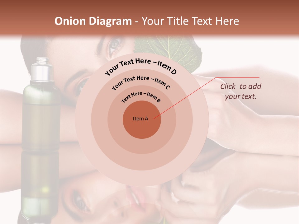 Care Natural Woman PowerPoint Template