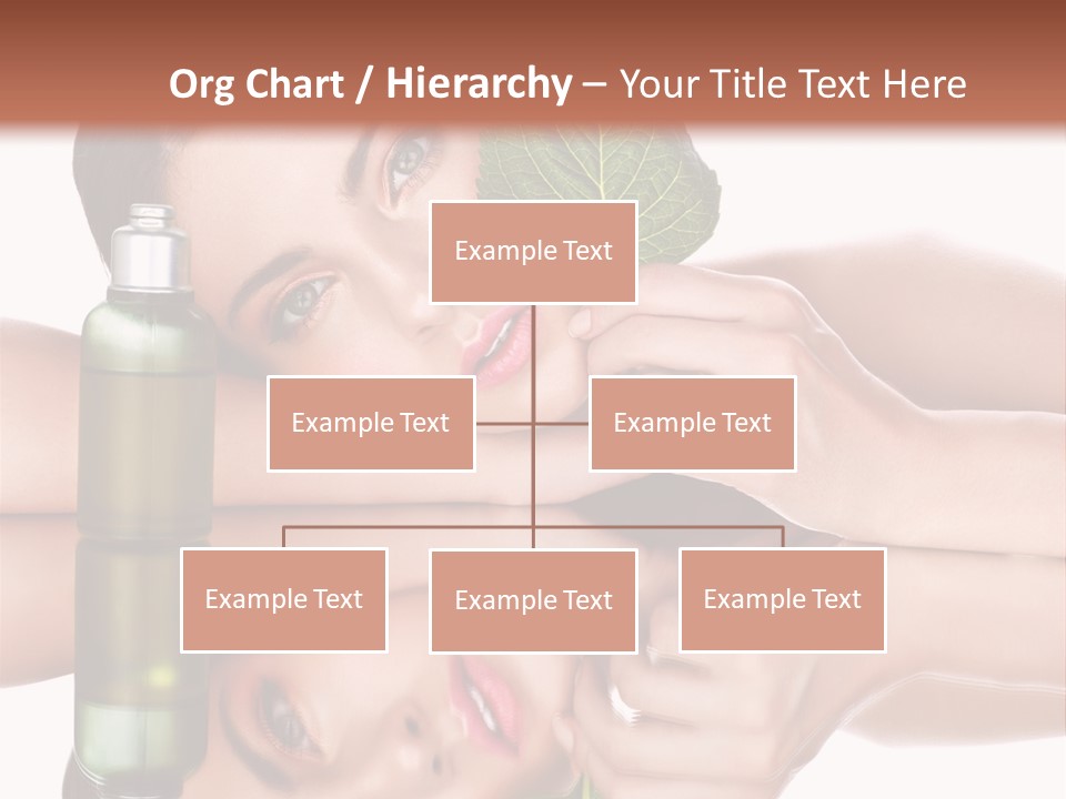 Care Natural Woman PowerPoint Template