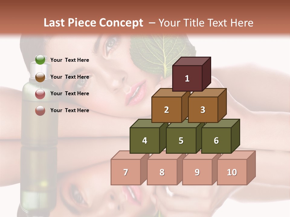 Care Natural Woman PowerPoint Template