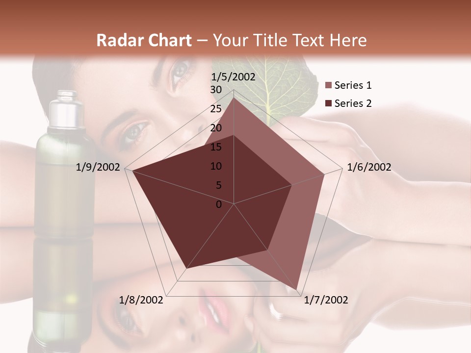 Care Natural Woman PowerPoint Template