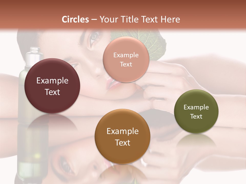 Care Natural Woman PowerPoint Template