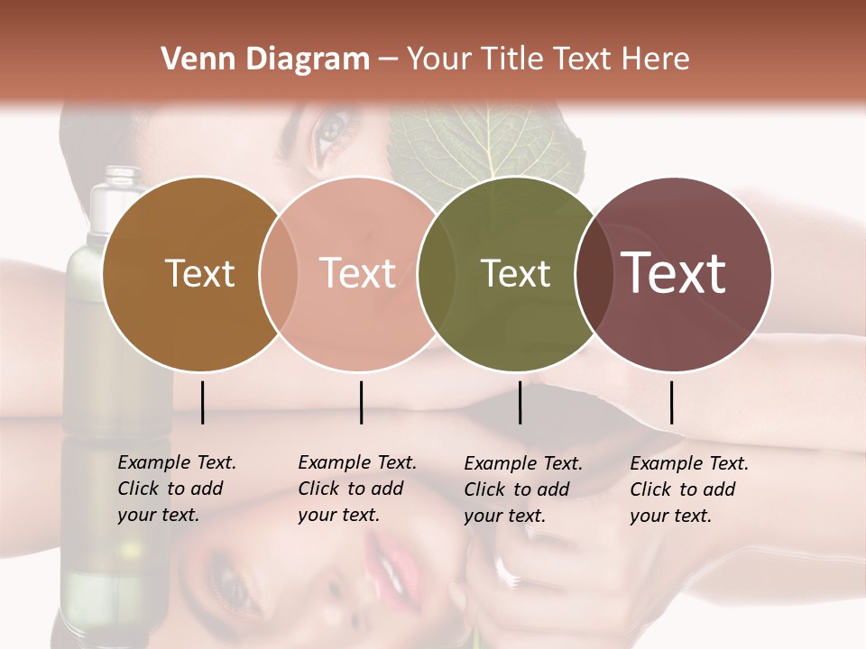 Care Natural Woman PowerPoint Template