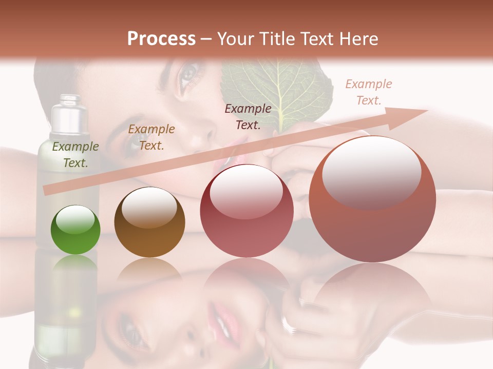Care Natural Woman PowerPoint Template