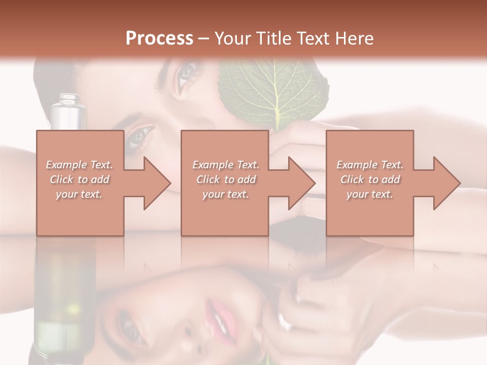Care Natural Woman PowerPoint Template