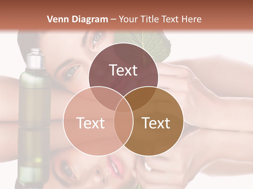 Care Natural Woman PowerPoint Template