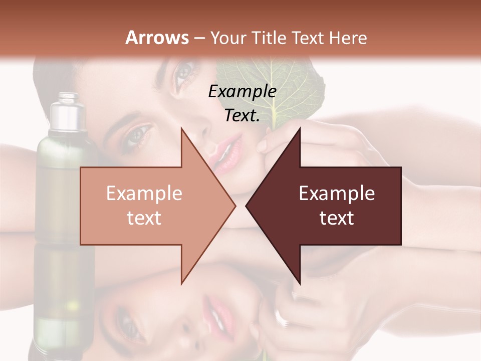 Care Natural Woman PowerPoint Template