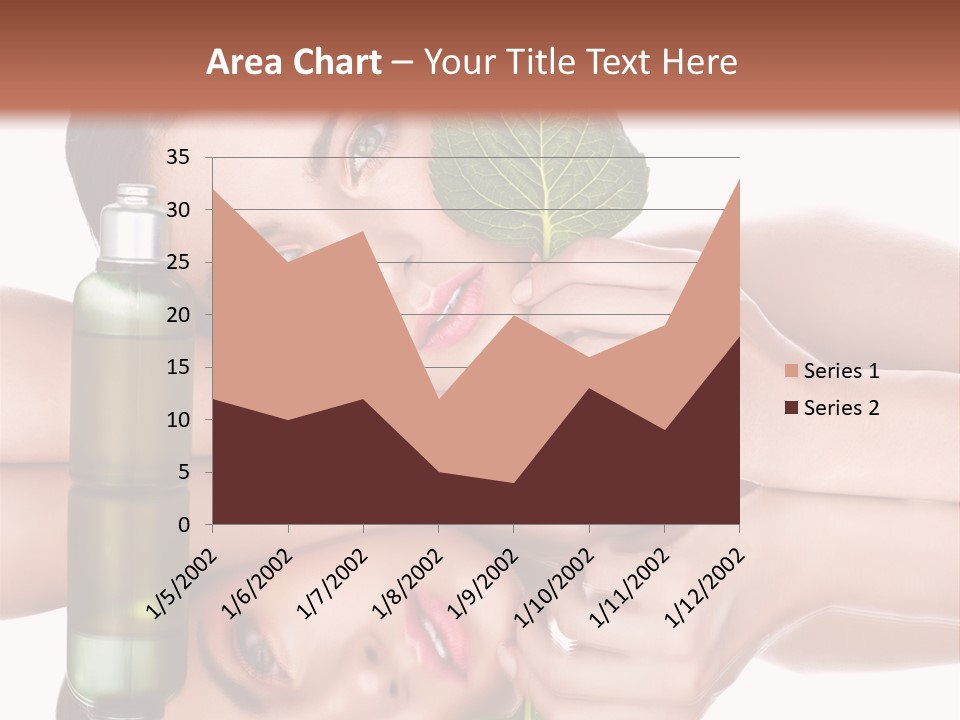 Care Natural Woman PowerPoint Template