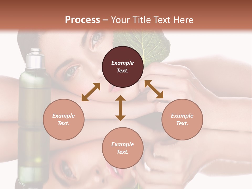 Care Natural Woman PowerPoint Template