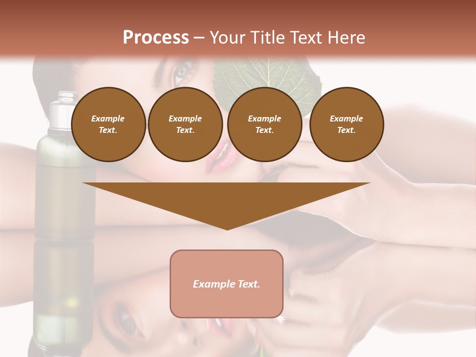 Care Natural Woman PowerPoint Template