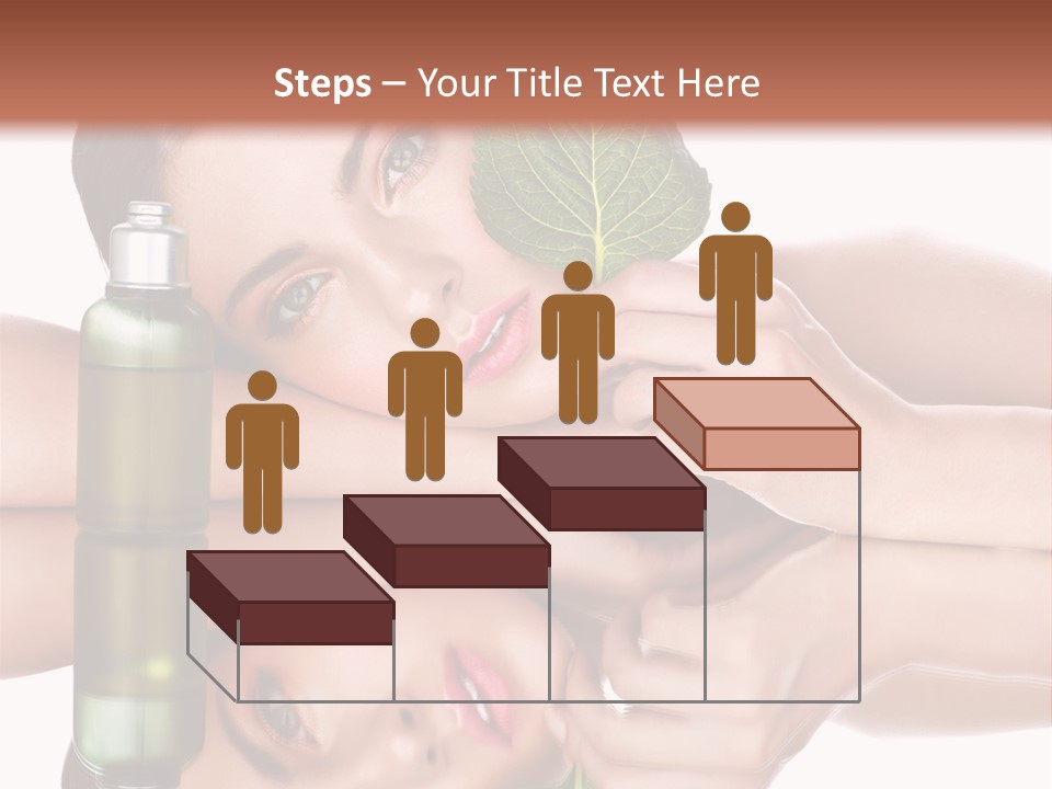 Care Natural Woman PowerPoint Template