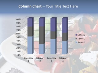 Organic Plate Healthy PowerPoint Template